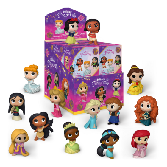 Funko POP Vinyl Disney Princess Mystery Minis 12 Pack Figures