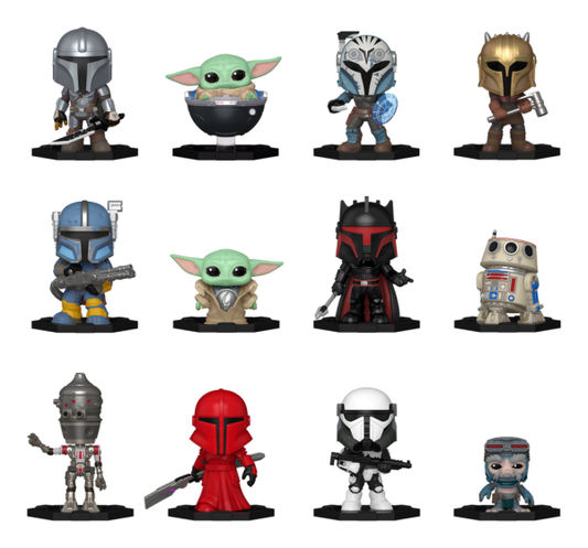 Funko POP Vinyl Star Wars The Mandalorian Season 2 Mystery Minis 12 Pack, alternate view