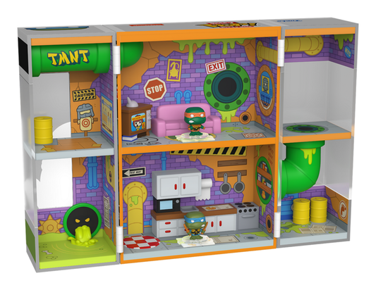 Bitty Boxes - TMNT - Sewer Home