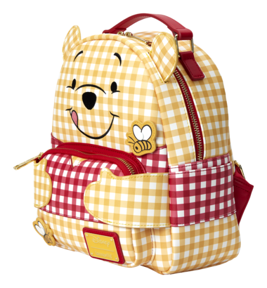 Disney Winnie the Pooh Gingham Loungefly Mini Backpack