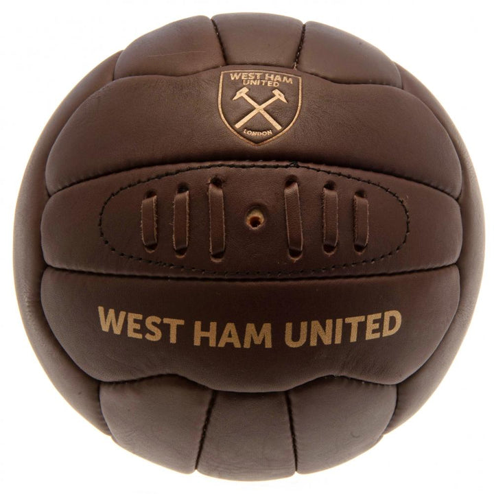Official West Ham United Retro Heritage Football