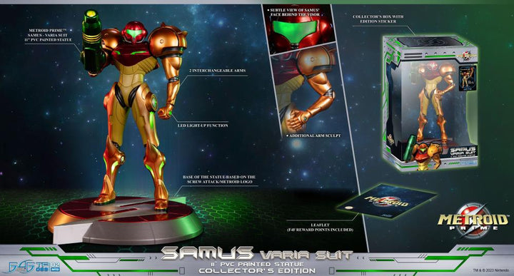 Metroid Prime Samus (Varia Suit) Collector's Edition Statue