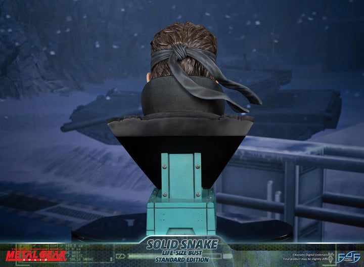 First4Figures Metal Gear Solid Solid Snake 1/1 Scale Life-Size Bust