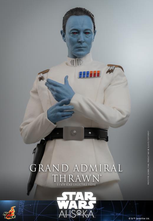 Hot Toys Star Wars Ahsoka Series Grand Admiral Thrawn 1/6th Scale Figure