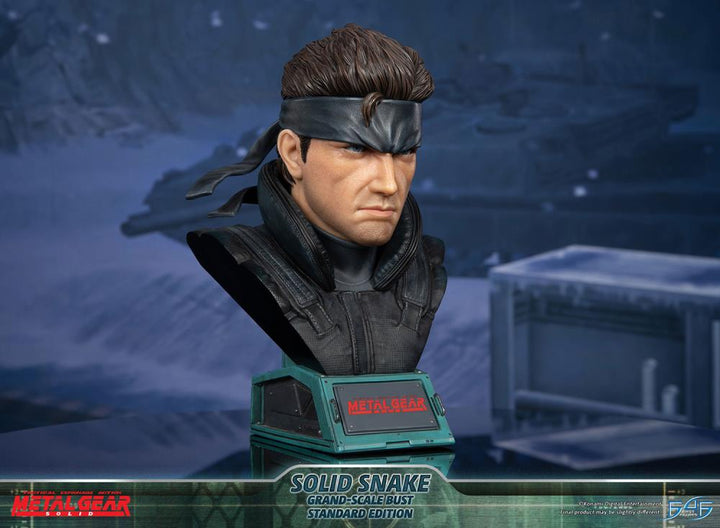 First4Figures Metal Gear Solid Solid Snake Grand Scale Bust