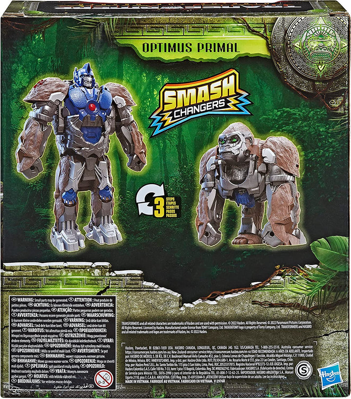 Transformers Rise of the Beasts Smash Changer Optimus Primal Figure