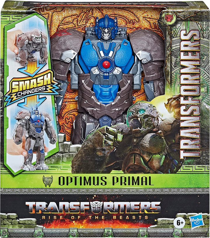 Transformers Rise of the Beasts Smash Changer Optimus Primal Figure