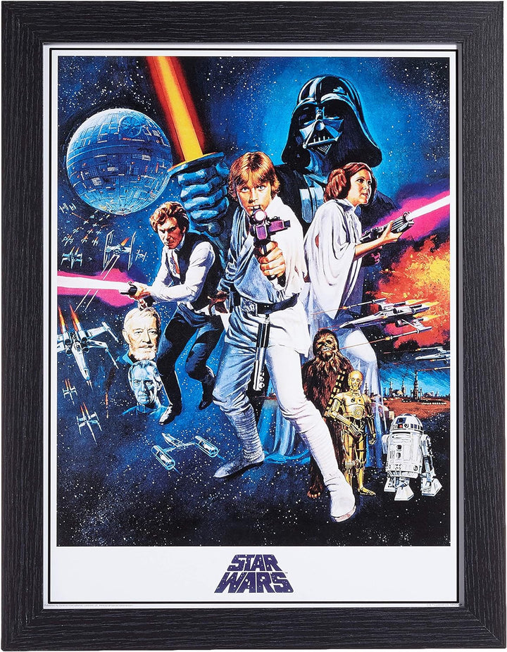 Star Wars A New Hope Framed Collector Print - 30 x 40 cm