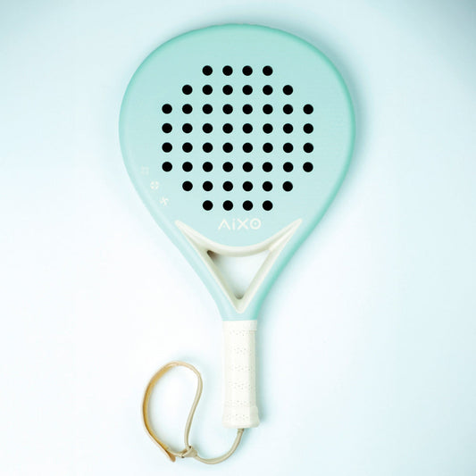 Aixo Pastel de Mint Ghost Padel Racket - Full Carbon - RL-B09, alternate view