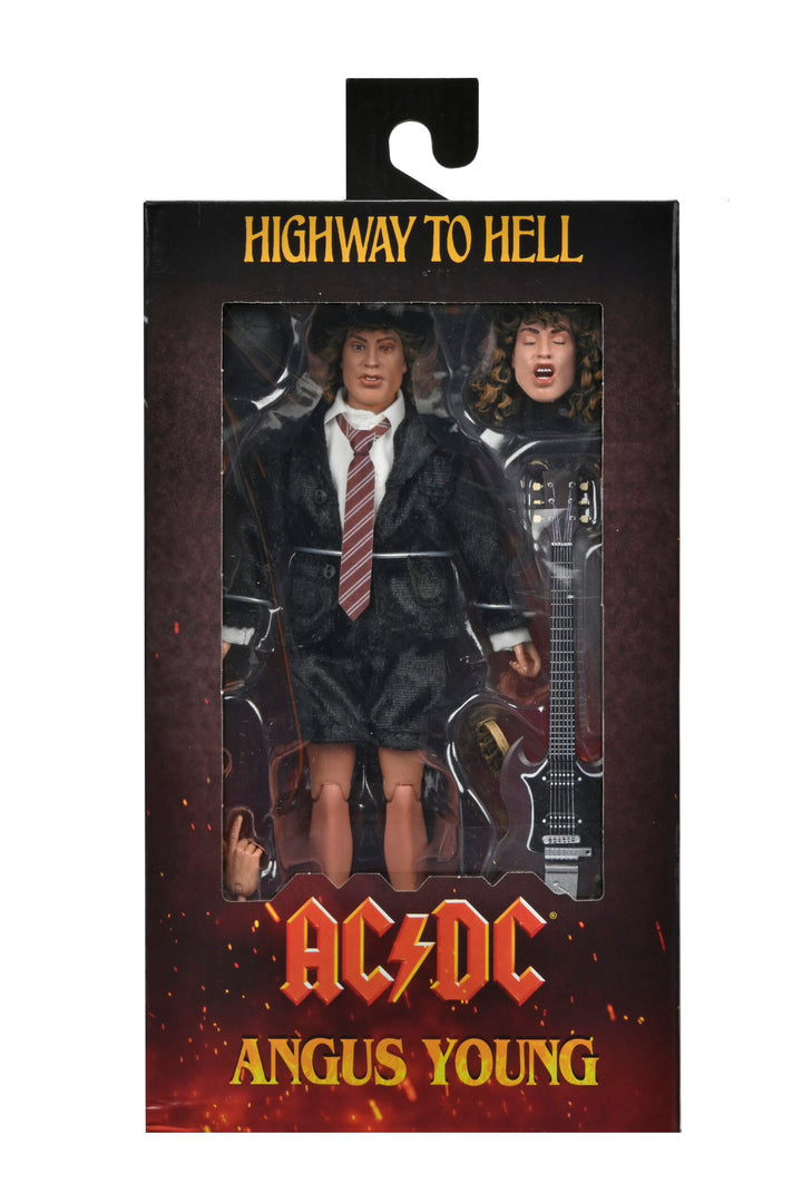 NECA AC/DD Angus Young Highway To Hell 8" Clothed Action Figure