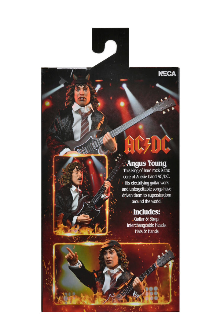 NECA AC/DD Angus Young Highway To Hell 8" Clothed Action Figure