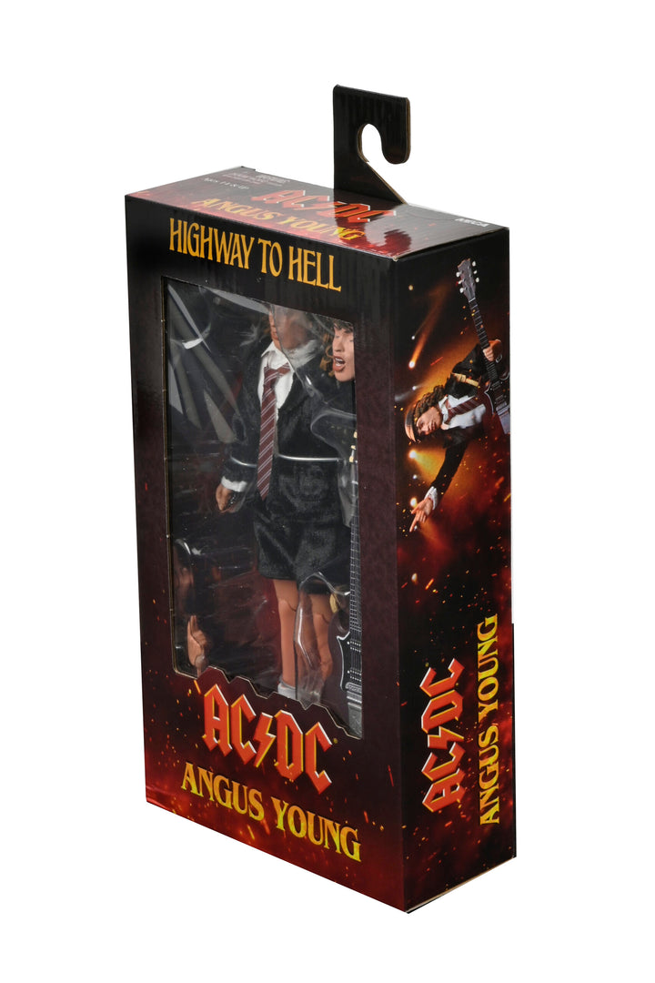 NECA AC/DD Angus Young Highway To Hell 8" Clothed Action Figure