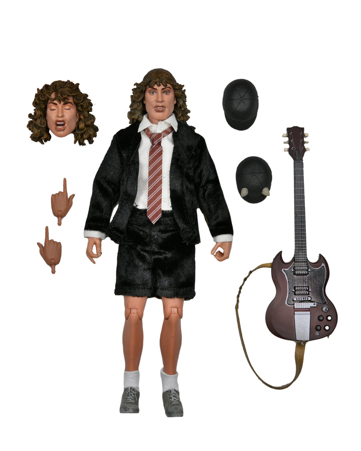 NECA AC/DD Angus Young Highway To Hell 8" Clothed Action Figure