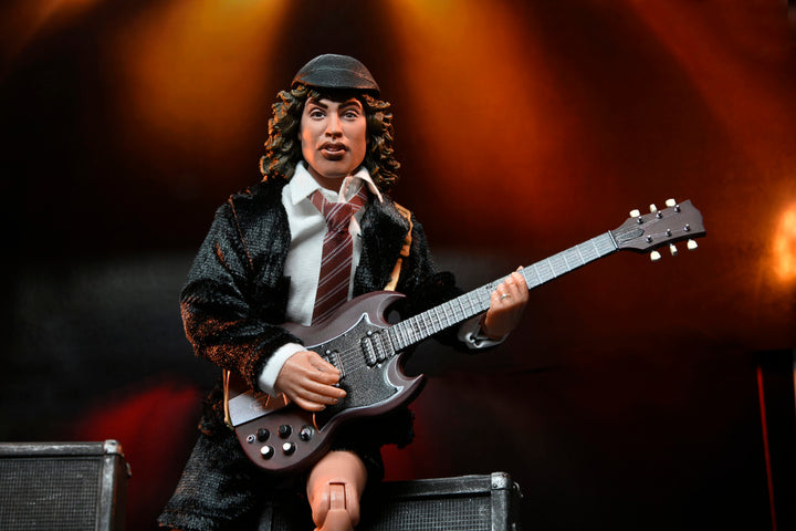 NECA AC/DD Angus Young Highway To Hell 8" Clothed Action Figure