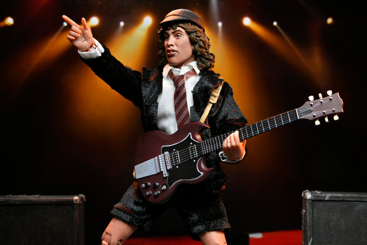 NECA AC/DD Angus Young Highway To Hell 8" Clothed Action Figure