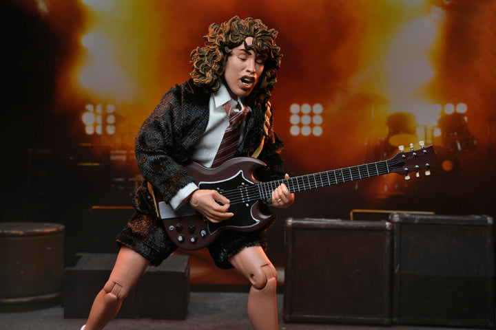 NECA AC/DD Angus Young Highway To Hell 8" Clothed Action Figure