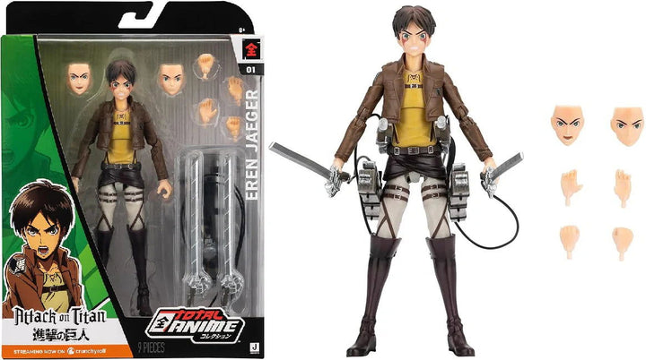 Attack on Titan Eren Jaeger 6.5" Articulated Action Figure - Infinity Collectables  - #tag1#