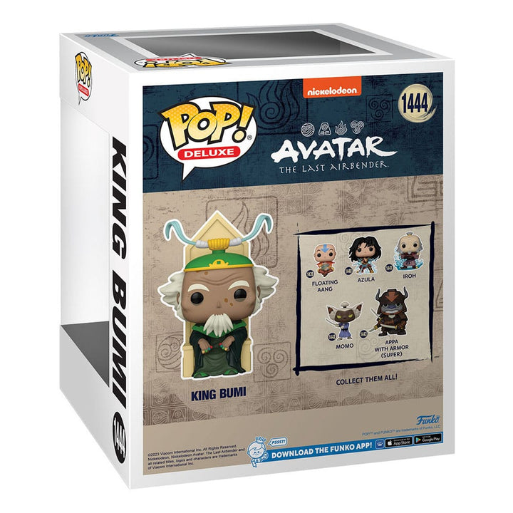 Avatar The Last Airbender POP! Deluxe Vinyl Figure King Bumi 9 cm - Infinity Collectables  - #tag1#