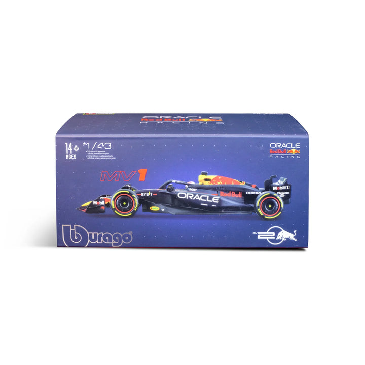 Formula 1 Red Bull Racing RB20 2024 1:43 Model Car with Max Verstappen & Helmet
