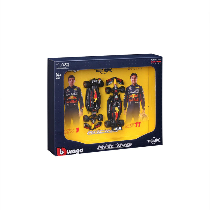 Formula 1 F1 Red Bull RB20 1:43 Twin Pack Max Verstappen & Sergio Perez