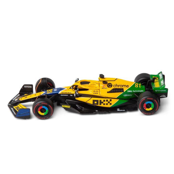Formula 1 McLaren MCL38 2024 F1 Car 1:43 Scale Piastri Edition with Senna Livery