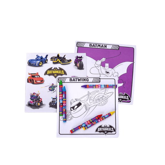 Batwheels On The Go Colouring Set, alternate view