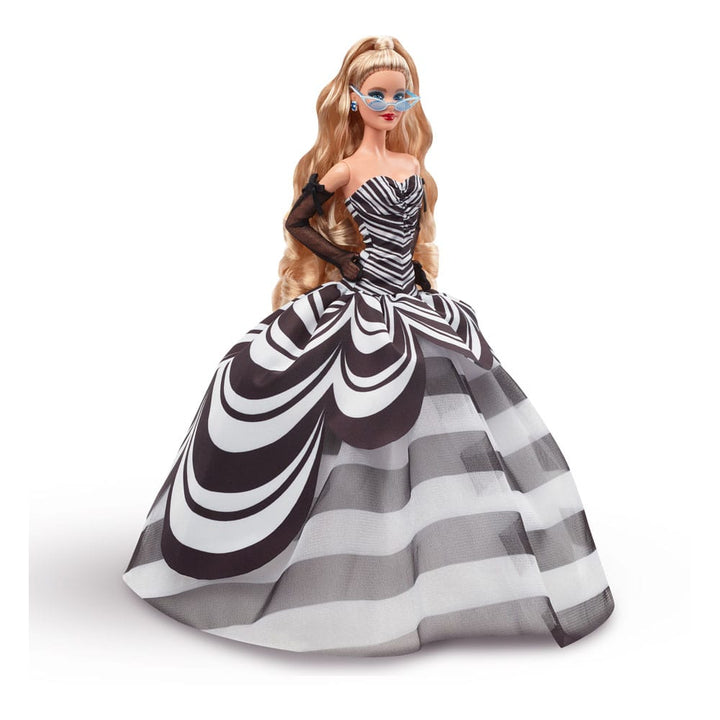 Barbie Signature 65th Anniversary Barbie Doll (Blonde Hair) - Infinity Collectables  - #tag1#
