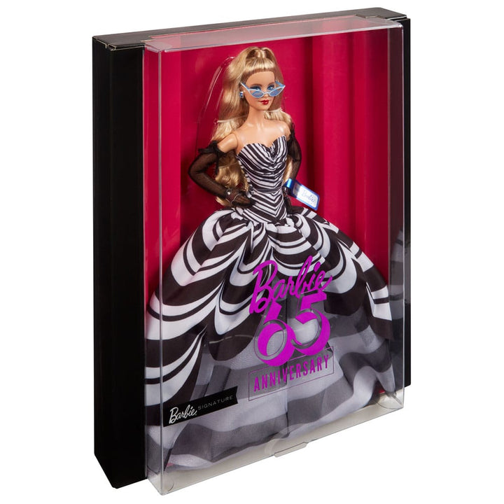 Barbie Signature 65th Anniversary Barbie Doll (Blonde Hair) - Infinity Collectables  - #tag1#