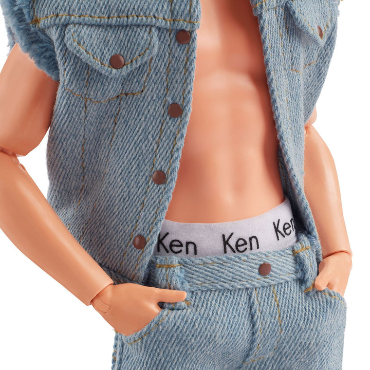 Barbie The Movie Ken Doll Wearing Denim Matching Set - Infinity Collectables  - #tag1#
