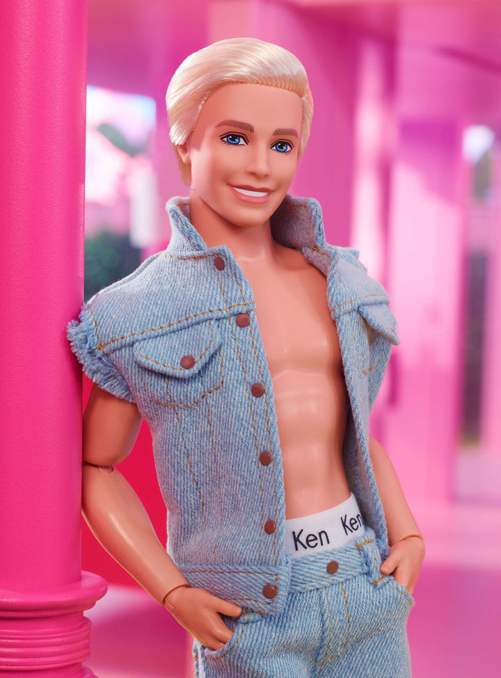 Barbie The Movie Ken Doll Wearing Denim Matching Set - Infinity Collectables  - #tag1#