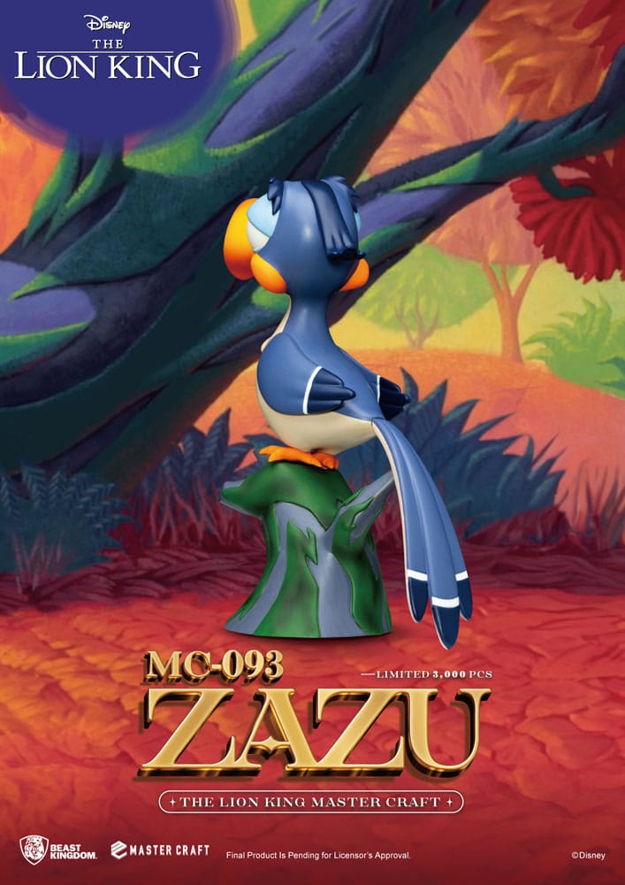Beast Kingdom Disney The Lion King Master Craft Zazu Limited Edition Statue - Infinity Collectables  - #tag1#