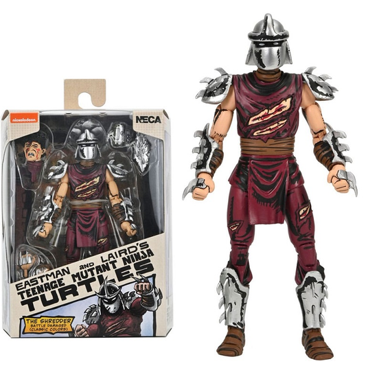 TMNT: (Mirage Comics) Battle Damaged Shredder 7" Scale Action Figure Teenage Mutant Ninja Turtle (Pre-Order September 2025)
