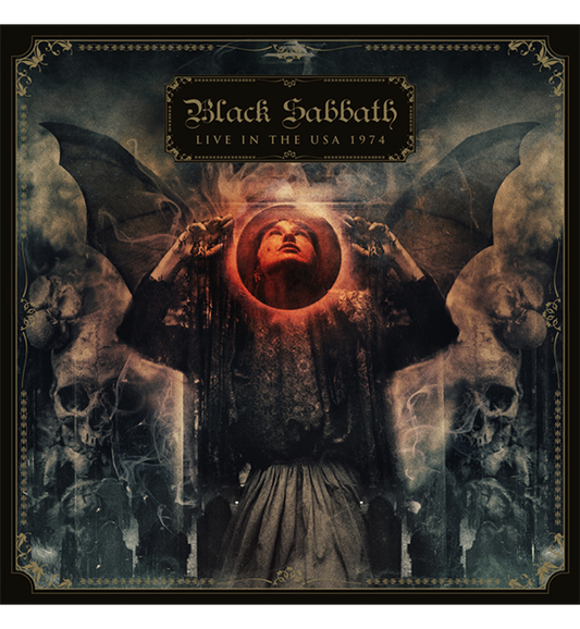 Black Sabbath – Live in the USA, 1974 (Limited Edition Double-LP on Red Vinyl), alternate view