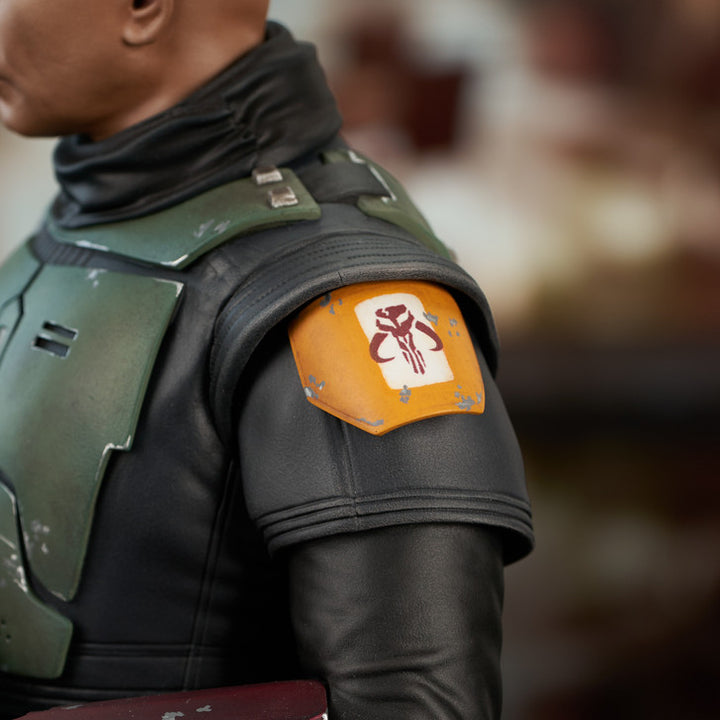 Star Wars The Book of Boba Fett Boba Fett (Unhelmeted) 1/6 Scale Limited Edition Mini Bust
