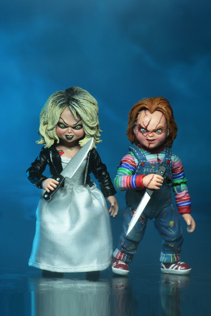NECA Bride of Chucky Ultimate Chucky & Tiffany 2-Pack 7" Action Figures