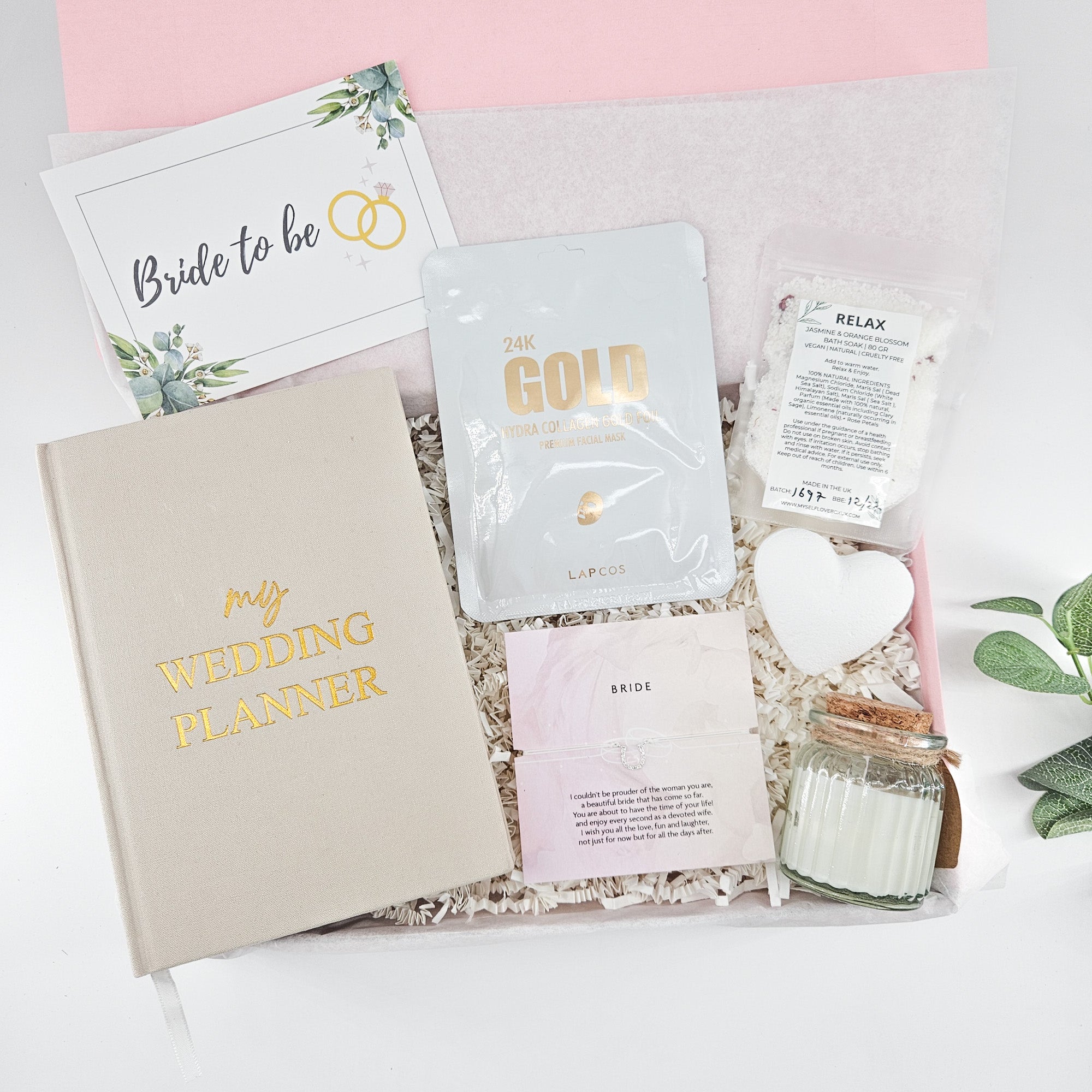 BRIDE TO BE GIFT BOX | THE WEDDING PLANNER BOX – Infinity Collectables
