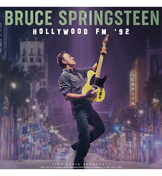 Bruce Springsteen – Hollywood FM ’92 (Limited Edition 12-Inch Album on 180g Clear Vinyl), alternate view