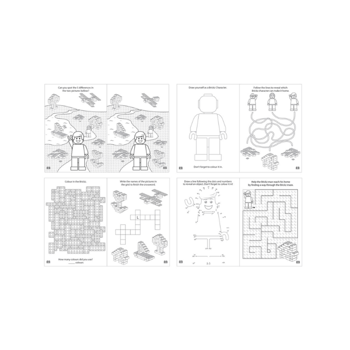 Building Blocks Puzzle Book