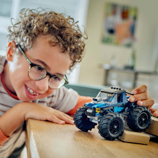 Lego City 60402 Blue Monster Truck Buildable Playset for Ages 5 and Up, alternate view