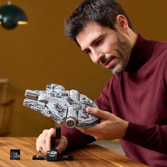 Lego Star Wars 75375 Millennium Falcon 25th Anniversary Set Ages 18+, alternate view