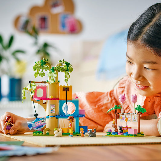 Lego Friends 42666 Cat Birthday Party & Tree House for Ages 6 and Up, alternate view