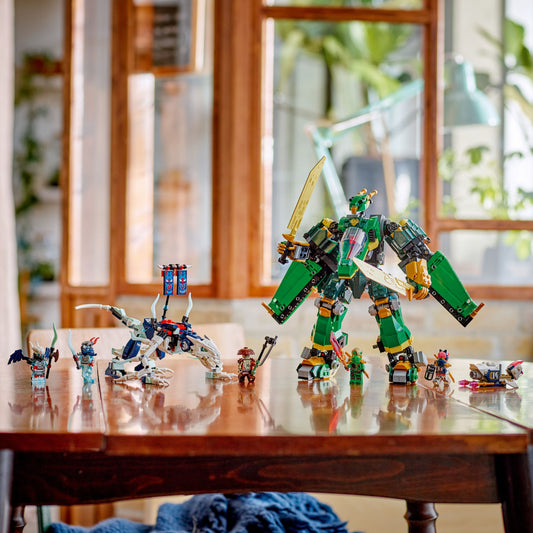Lego Ninjago 71845 Lloyd’s Jet Mech Buildable Playset for Age 9 and Up, alternate view