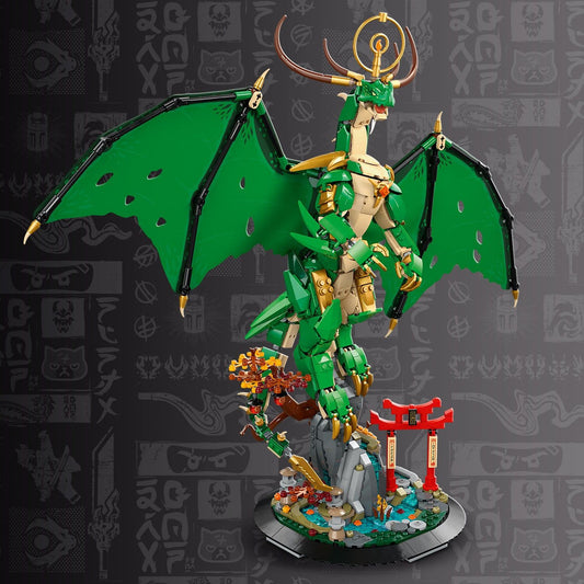 Lego Ninjago Legends 71847 The Guardian Dragon for Teens Ages 14 & Up, alternate view