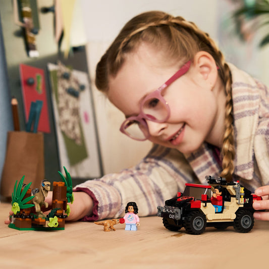 Lego Jurassic World 76972 Raptor Off-Road Escape for Ages 6 and Up, alternate view
