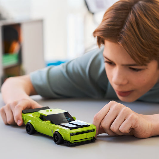 Lego Speed Champions 77237 Dodge Challenger SRT Hellcat Car for Age 9+, alternate view