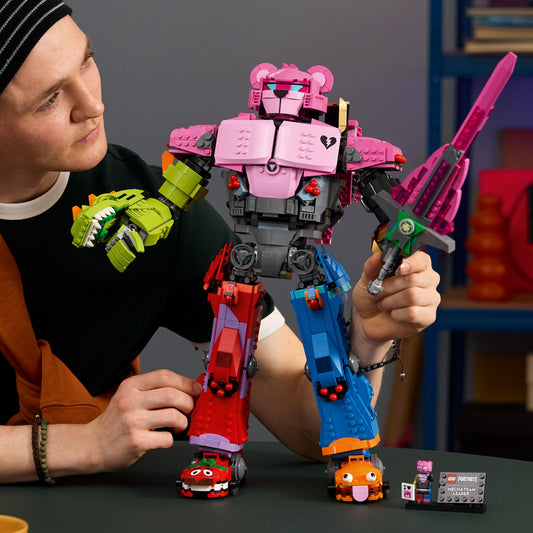 Lego Fortnite 77078 Mecha Team Leader Collectable for Adults Ages 18+, alternate view