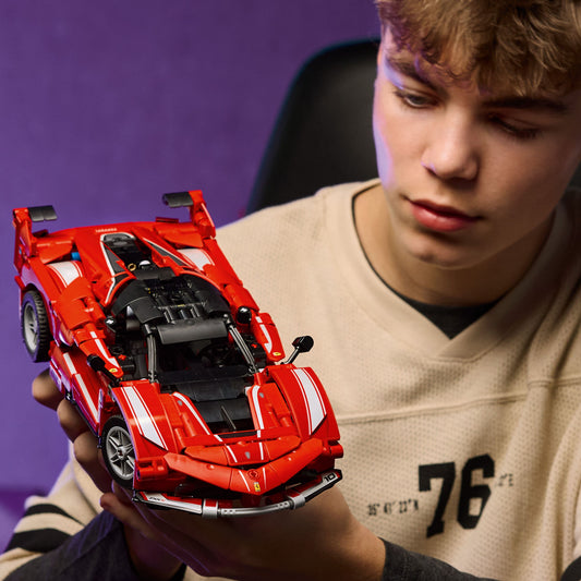 Lego Technic 42212 Ferrari FXX K Buildable Car Playset for Age 10 & Up, alternate view
