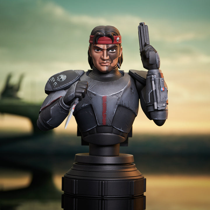 Star Wars The Bad Batch Hunter 1/7 Scale Limited Edition Bust