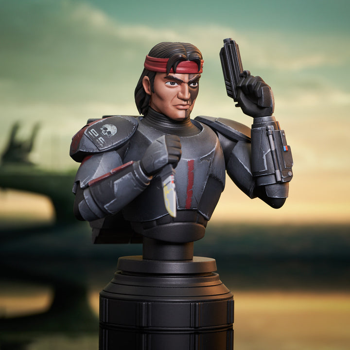 Star Wars The Bad Batch Hunter 1/7 Scale Limited Edition Bust