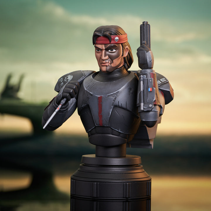 Star Wars The Bad Batch Hunter 1/7 Scale Limited Edition Bust